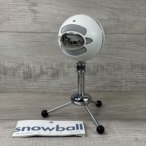 Blue Microphones Snowball Ice Condenser Cable Professional Microphone w/ Stand